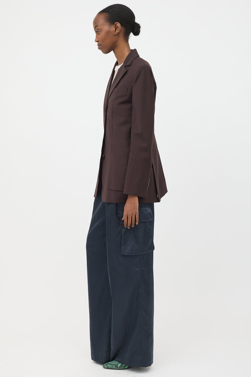 Tibi Liam Single Breasted Blazer