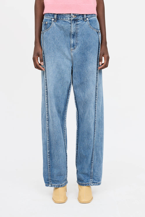 TibiSpring Denim Tuck Jeans