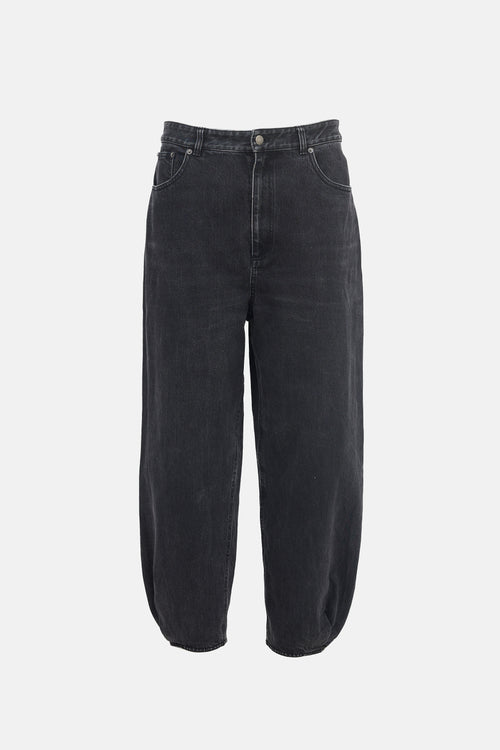 Tibi Mismatch Pocket Balloon Jeans