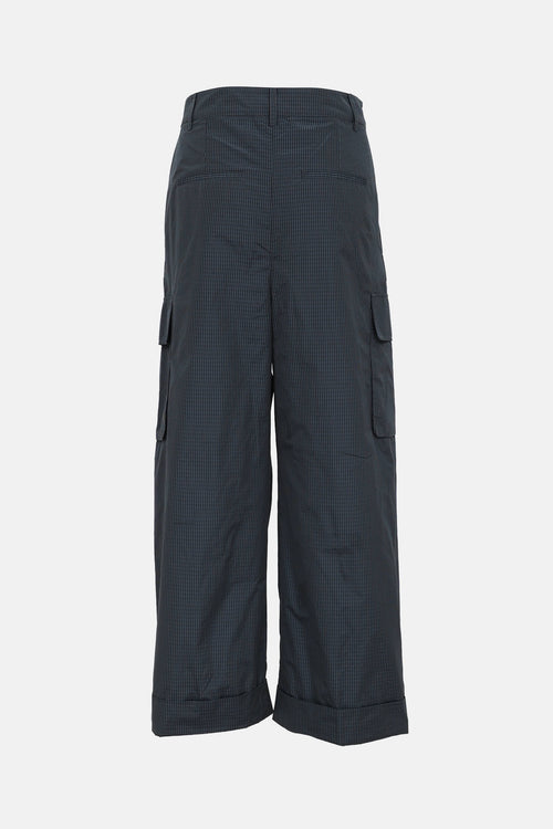 Tibi Nylon Cargo Pant