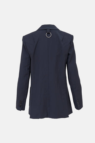 Tibi Tropical Wool Liam Blazer