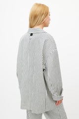 Tibi Navy & White Striped Blazer Pant Suit