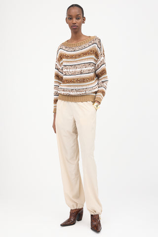 Tibi Nylon Cargo Jogger