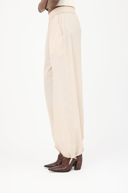 Tibi Nylon Cargo Jogger