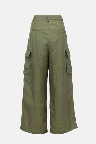 Tibi Nylon Stella Cargo Trouser
