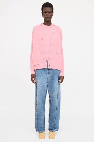 TibiWool Raw Edge Cardigan