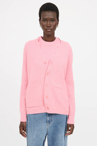 TibiWool Raw Edge Cardigan