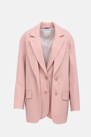 Tibi Double Layered Liam Blazer