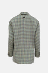 Tibi Plaid Gabe Blazer