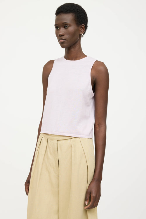 Tibi Cashmere Knit Tank