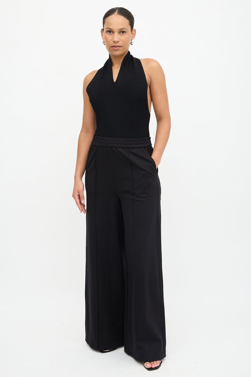 Tibi Scottie Wide Leg Lounge Pant