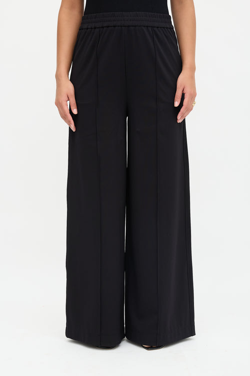 Tibi Scottie Wide Leg Lounge Pant