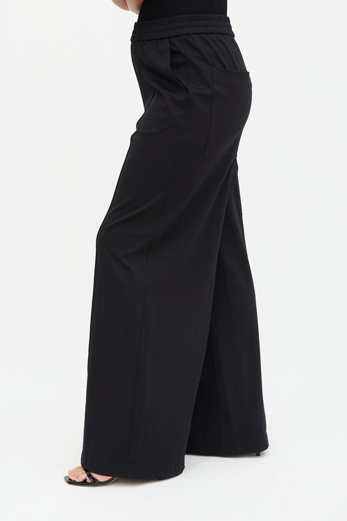 Tibi Scottie Wide Leg Lounge Pant