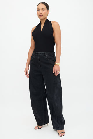 Tibi Sid Wide Barrel Jeans