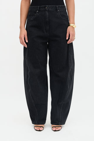 Tibi Sid Wide Barrel Jeans
