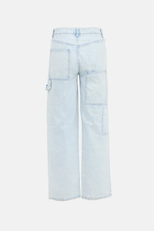 Tibi Slouchy Cargo Jeans