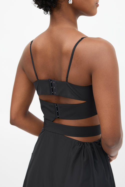 Tibi Strappy Cut Out Dress
