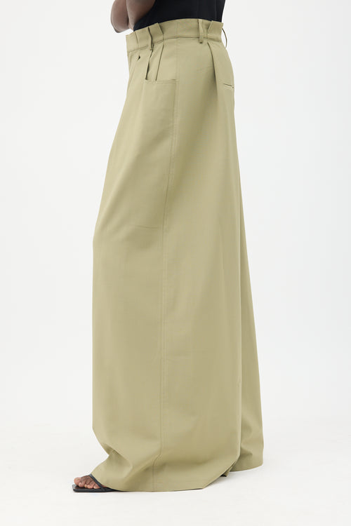 Tibi Walker Wide Leg Trouser