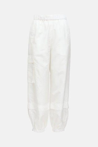 Tibi Nylon Wilt Sheer Jogger