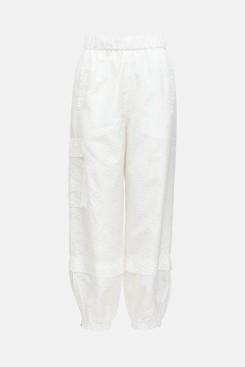 Tibi Nylon Wilt Sheer Jogger