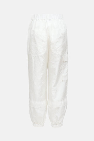 Tibi Nylon Wilt Sheer Jogger