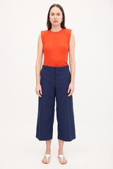Tibi Wool Knit Padded Top