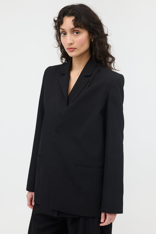 Tibi Wool Refined Suiting Blazer