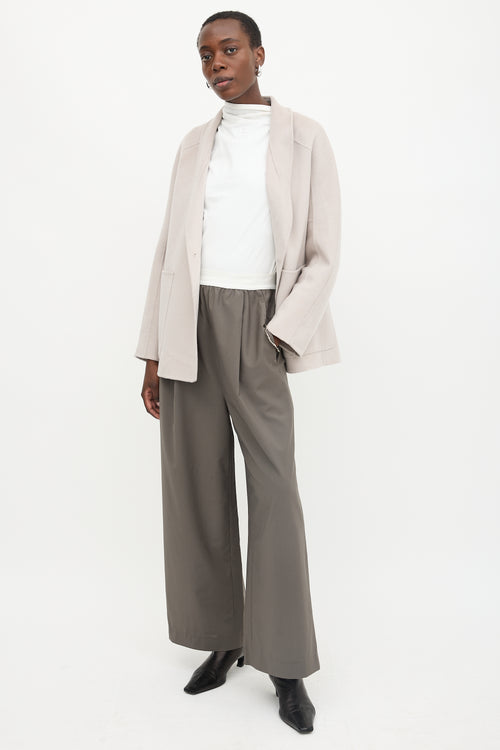 Tibi Wool Marit Pull On  Pant