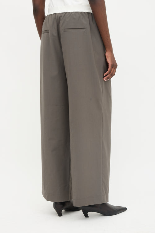 Tibi Wool Marit Pull On  Pant