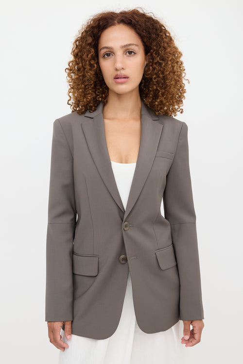 Tibi Wool Marlon Blazer
