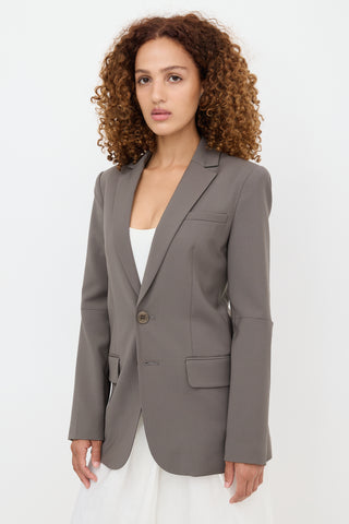 Tibi Wool Marlon Blazer