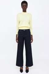 Tibi Knit Mock Neck Top