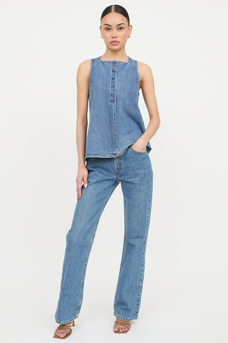 Tibi Button Sleeveless Vest