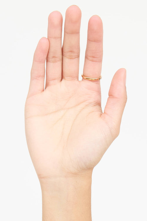 Tiffany & Co. 18K Rose Gold Diamond T1 Ring