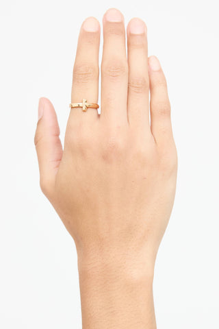 Tiffany & Co. 18K Yellow Gold T1 Ring