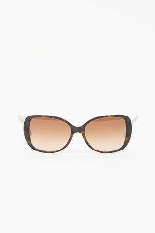 Tiffany & Co. TF4121 Embellished Rectangular Sunglasses