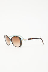 Tiffany & Co. TF4121 Embellished Rectangular Sunglasses