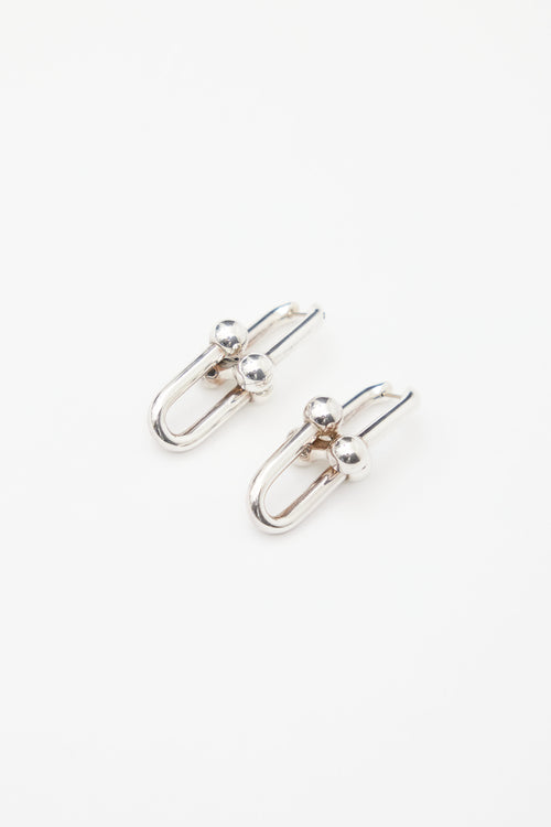 Tiffany & Co. Silver Extra Large HardWear Earrings
