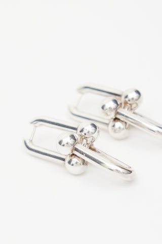 Tiffany & Co. Silver Extra Large HardWear Earrings