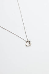 Tiffany & Co.Elsa Peretti Sterling Silver Open Heart Necklace