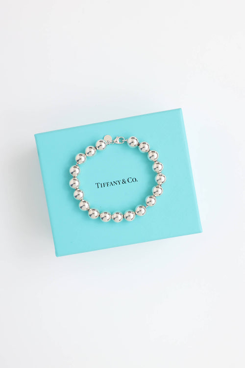 Tiffany & Co.Sterling Silver HardWear Ball Bracelet