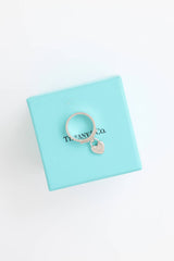 Tiffany & Co.Sterling Silver Love Heart Lock Ring