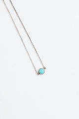 Tiffany & Co.Elsa Peretti Sterling Silver By The Yard Turquoise Bracelet