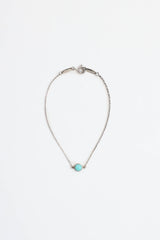 Tiffany & Co.Elsa Peretti Sterling Silver By The Yard Turquoise Bracelet