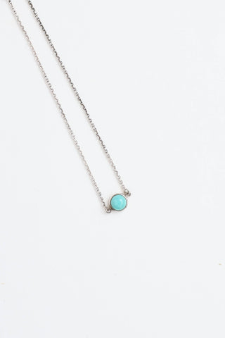Tiffany & Co.Elsa Peretti Sterling Silver By The Yard Turquoise Bracelet