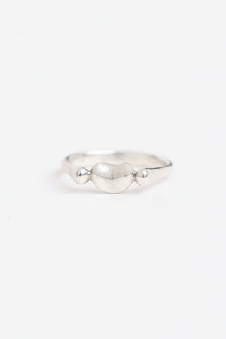 Tiffany & Co. X Elsa Peretti Sterling Silver Bean Ring