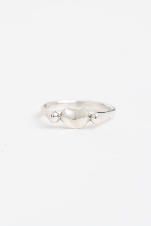 Tiffany & Co. X Elsa Peretti Sterling Silver Bean Ring