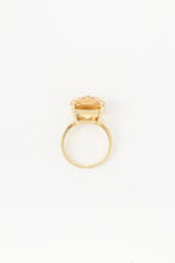 Tiffany & Co. 18K Yellow Gold & Citrine Cocktail Ring
