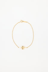Tiffany & Co. 18K Gold Double T Bracelet