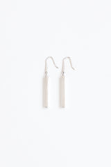 Tiffany & Co. X Elsa Peretti Sterling Silver Bar Drop Earrings